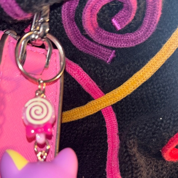 Littlest Pet Shop Purple Puma Cat Keychain purse Charm - Picture 11 of 11